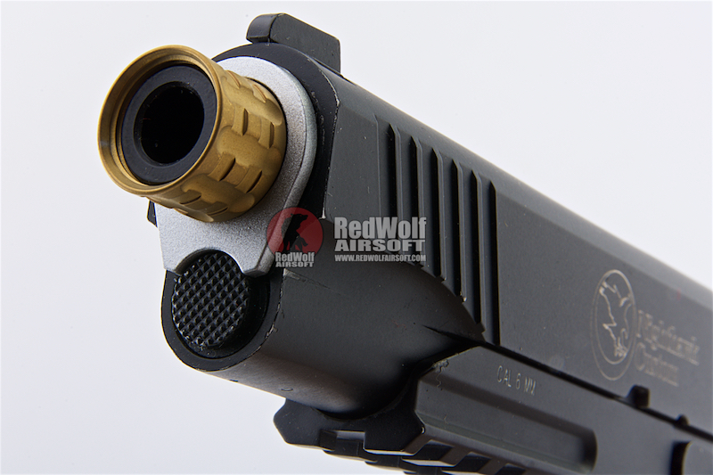 Airsoft Surgeon TPPro Knurled Thread Protector 14mm CCW Gold Buy airsoft Accessories