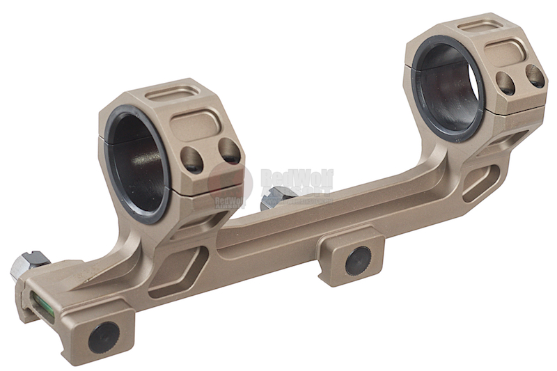 Blackcat Airsoft 25/30mm GE Dual Scope Mount Tan Buy airsoft