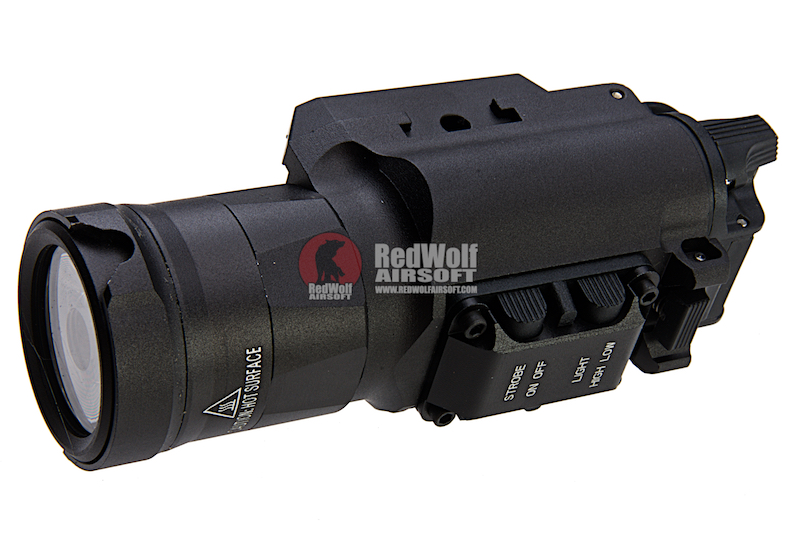 Blackcat Airsoft HX35 Tactical Flashlight Gray