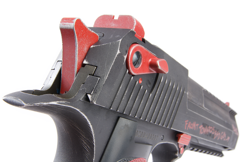 Cybergun WE 'DeadPool Painted Version' Desert Eagle L6 .50AE GBB Pistol