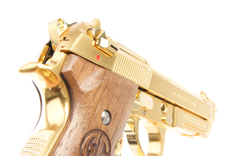 G&G GPM92 Gold Limited Edition GBB Pistol Buy airsoft Gas Blow Back