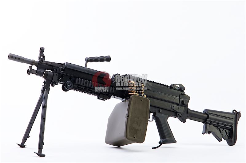 G&P M249 SF HPA Buy airsoft HPA online from RedWolf Airsoft