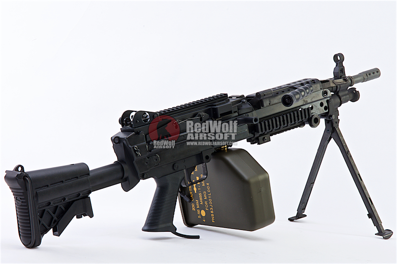 G&P M249 SF HPA Buy airsoft HPA online from RedWolf Airsoft
