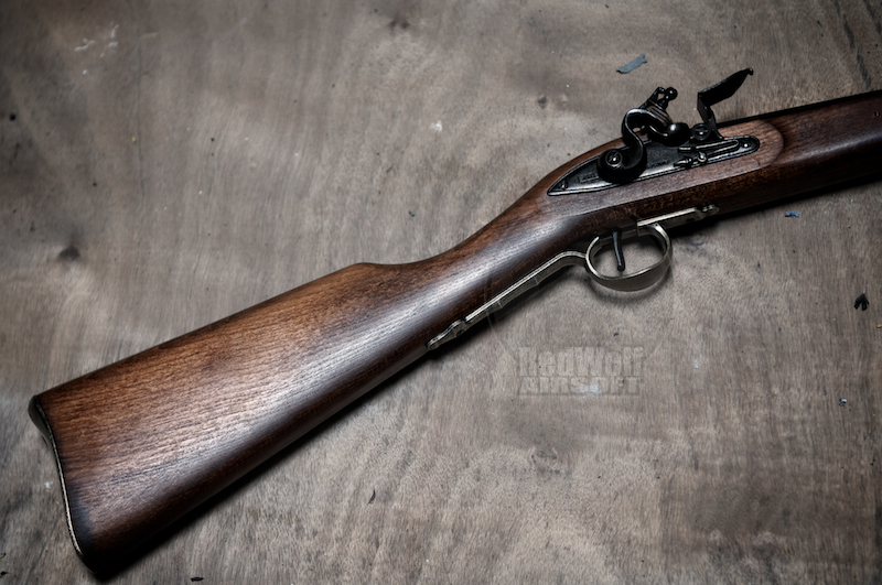 KTW Flintlock Carbine (SPRING GUN) Buy airsoft Spring Guns online from RedWolf Airsoft