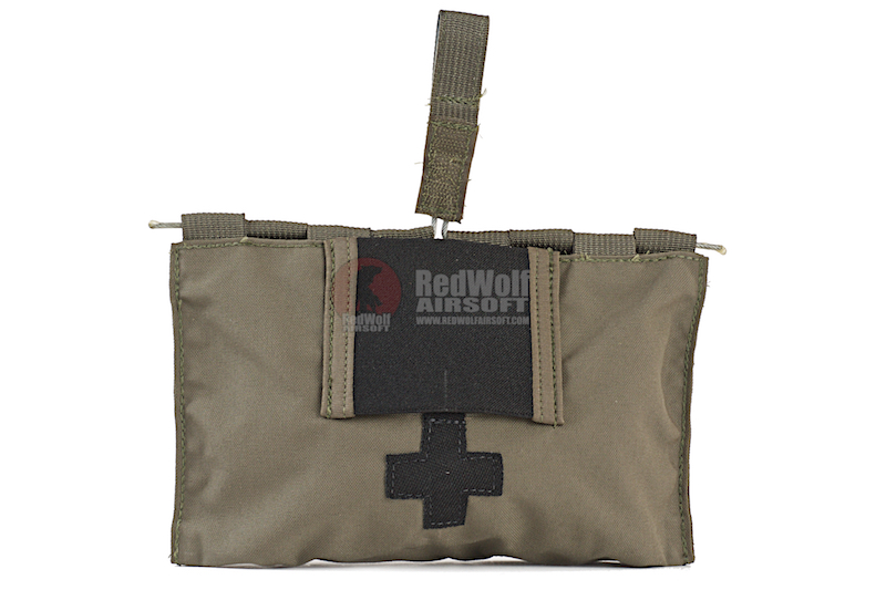 LBX Tactical Med Kit BlowOut Pouch Ranger Green Buy airsoft Combat Gear online from RedWolf