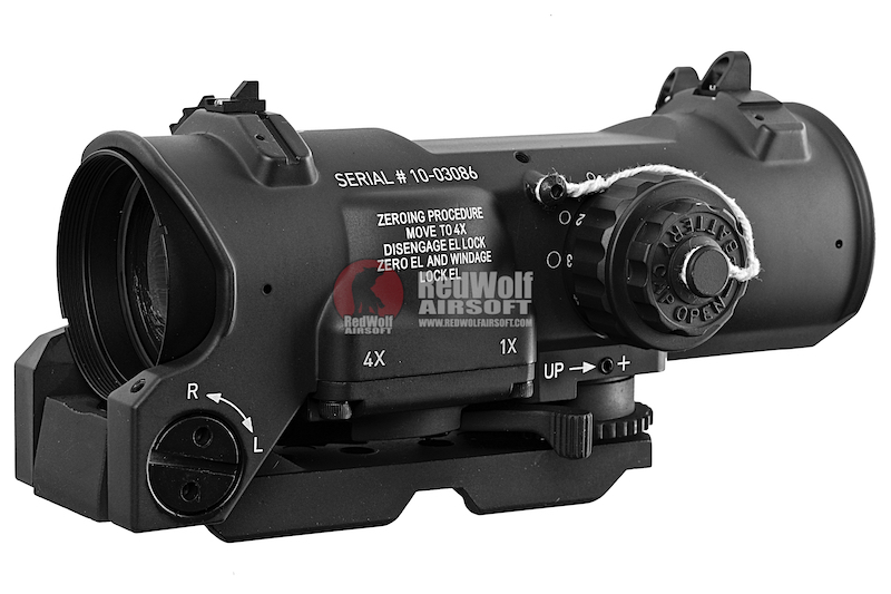Evolution Gear ADR Elcan Gen3 14X Scope Milspec Version Black Buy airsoft Accessories
