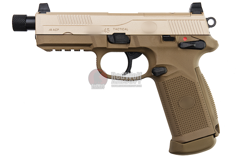 Fn Fnx 45 Tactical Semi Auto Handgun 45 Acp 5 3 Threaded Barrel 15 Rounds Fixed 3 Dot Night Sights Mil Std 1913 Accesso Hand Guns Best Handguns Guns Tactical
