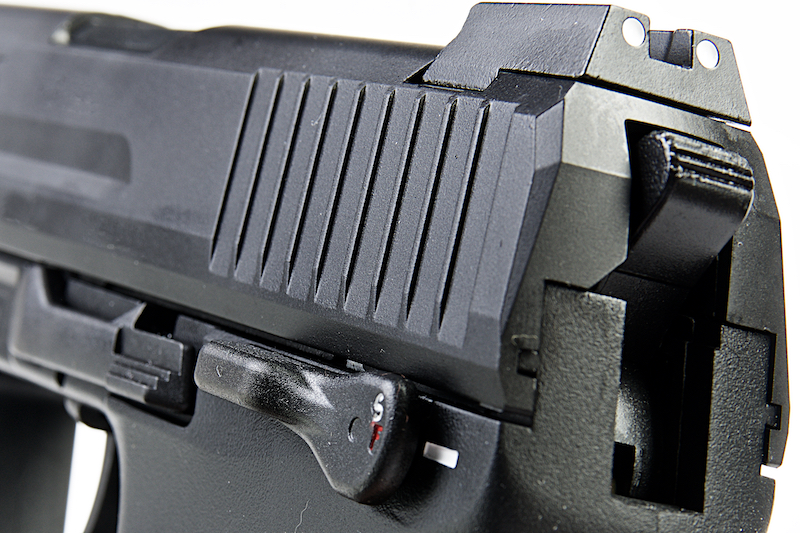 Tokyo Marui HK45 Tactical GBB Black Buy airsoft Gas Blow Back Pistols online from RedWolf