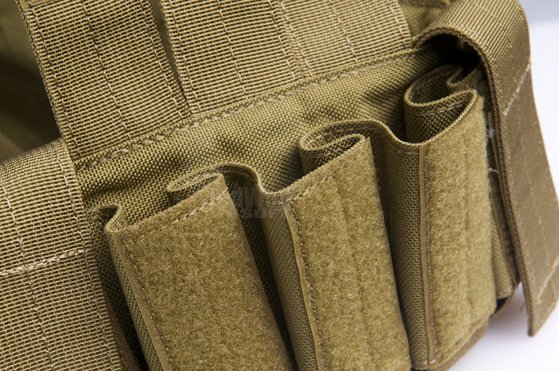 TMC 40mm Shell Bandolier (Khaki) Buy airsoft Combat Gear online from
